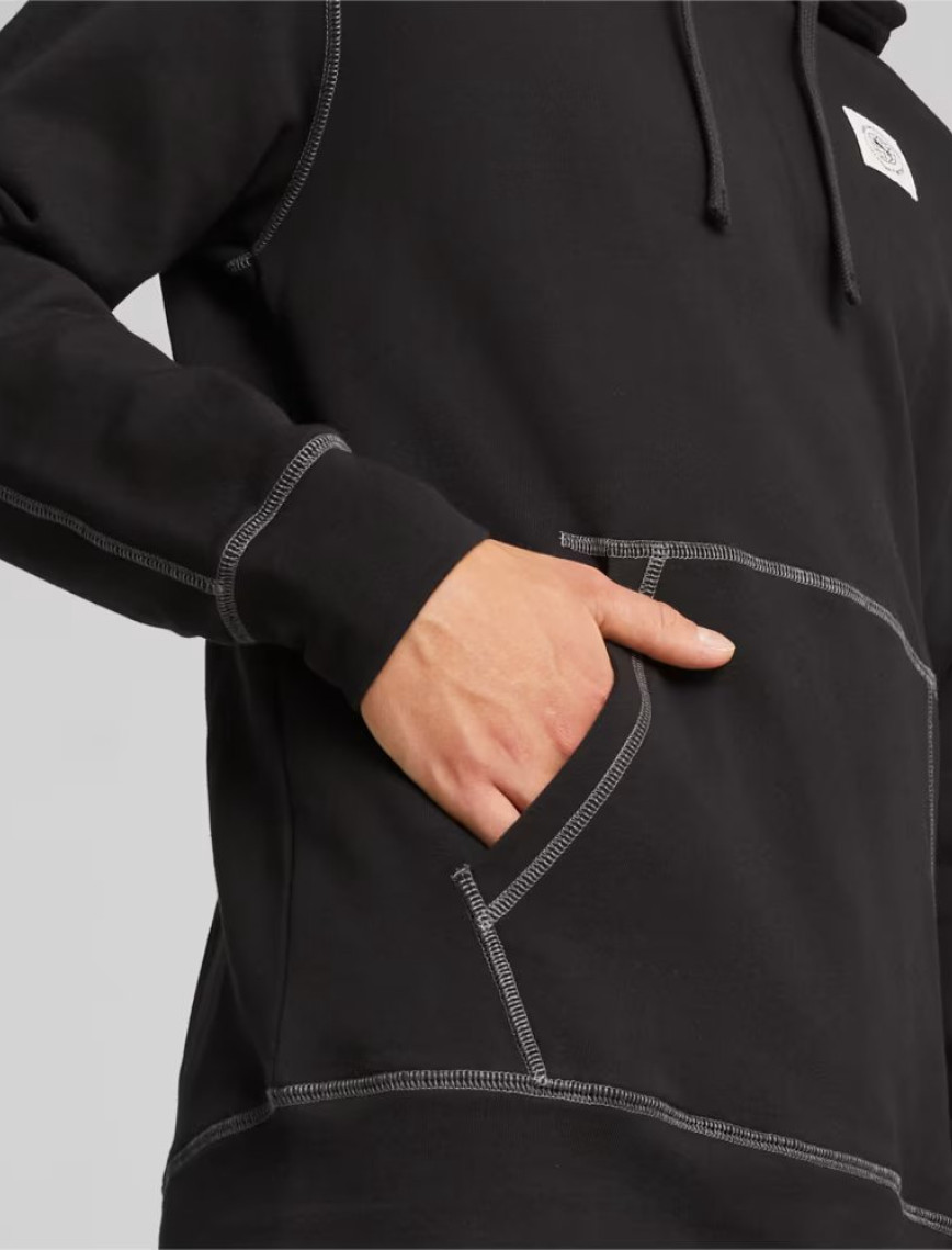 Puma Classics Kadın Siyah Hoodie Puma Classics Kadın Siyah Hoodie