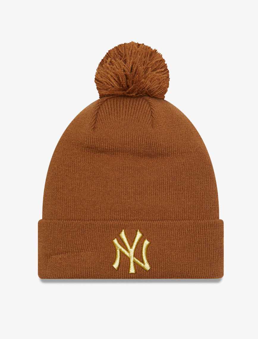 New Era Metallic Pom Neyyan Kadın Bej Bere New Era Metallic Pom Neyyan Kadın Bej Bere