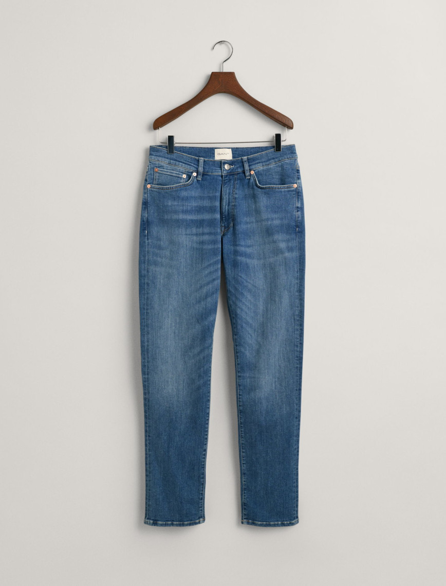 GANT Erkek Lacivert Extra Slim Fit Active Recover Jean GANT Erkek Lacivert Extra Slim Fit Active Recover Jean