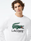 Lacoste Erkek Classic Fit Bisiklet Yaka Baskılı Beyaz Sweatshirt Lacoste Erkek Classic Fit Bisiklet Yaka Baskılı Beyaz Sweatshirt
