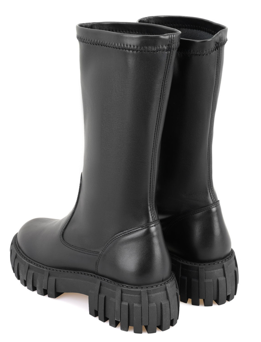 Zexia Siyah Kadın Deri Çizme Zexia Siyah Kadın Deri Çizme