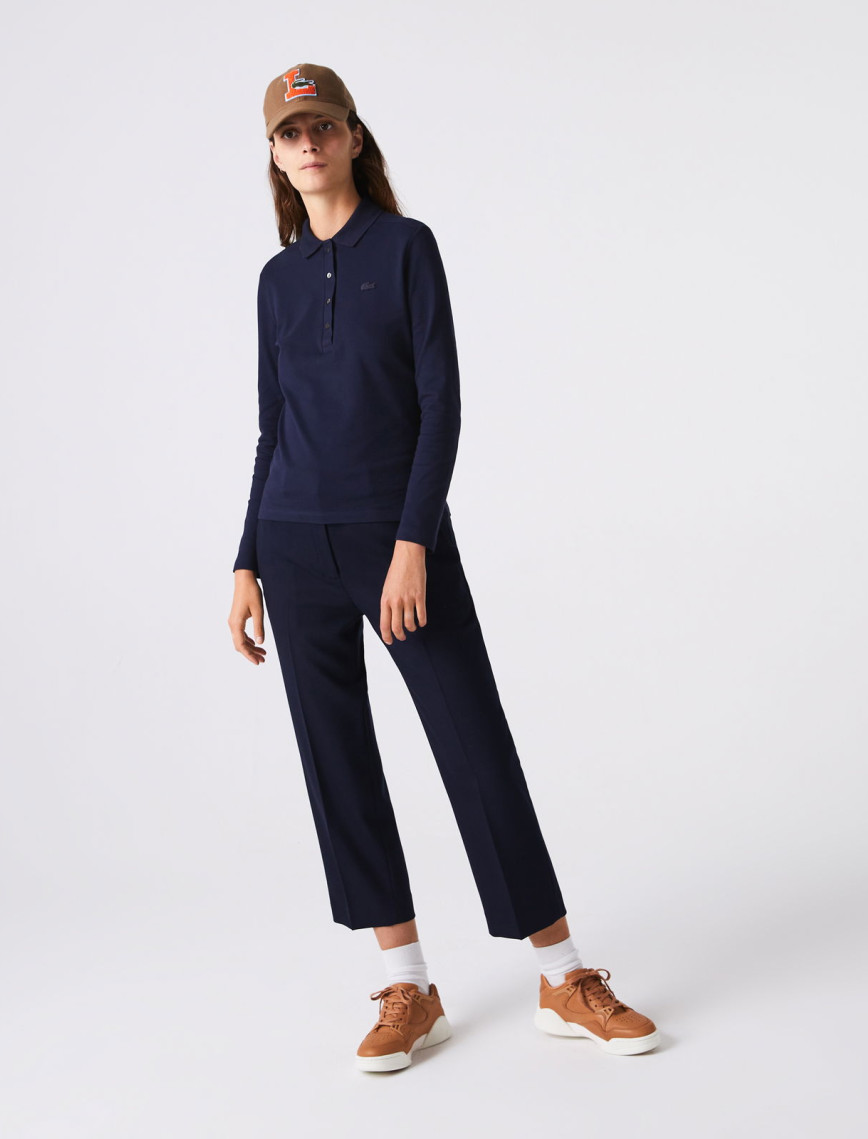 Lacoste Kadın Lacivert Polo Lacoste Kadın Lacivert Polo