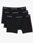 Lacoste Erkek 3'lü Siyah Boxer