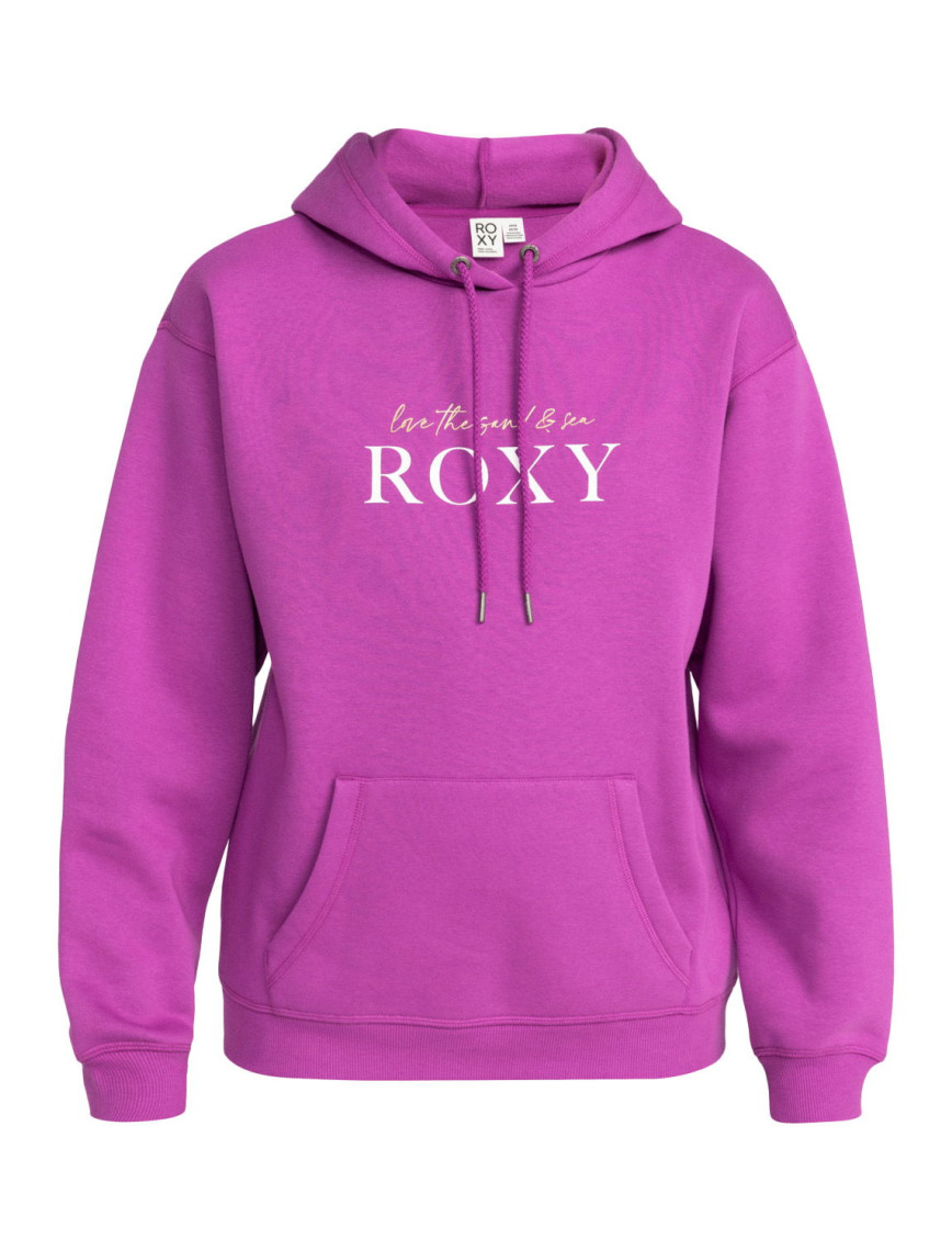 Roxy Surf Stoked Hoodie Brushed Kadın Mor Sweatshirt Roxy Surf Stoked Hoodie Brushed Kadın Mor Sweatshirt