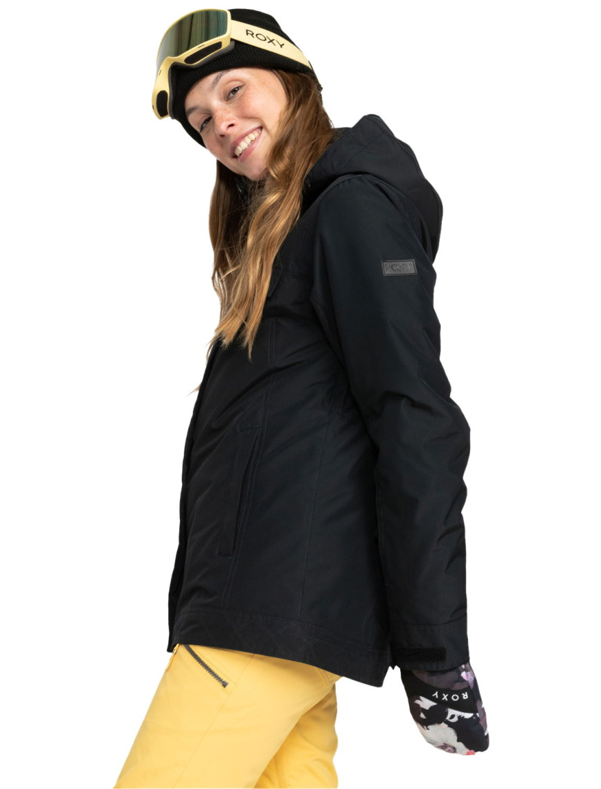 Roxy Kadın Snowboard Ceketi Billie JK Siyah Roxy Kadın Snowboard Ceketi Billie JK Siyah