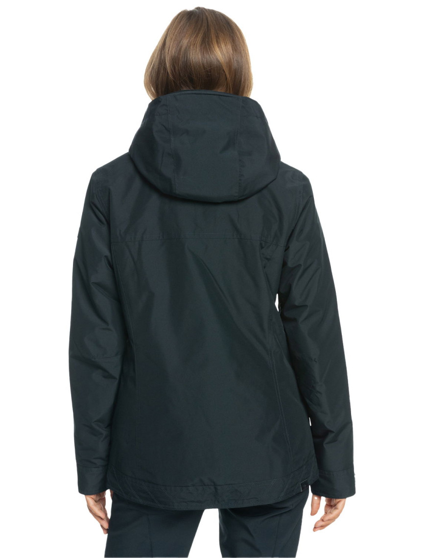 Roxy Kadın Snowboard Ceketi Billie JK Siyah Roxy Kadın Snowboard Ceketi Billie JK Siyah