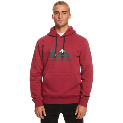 Quiksilver Erkek Sweatshirt Big Logo Hood Kırmızı Quiksilver Erkek Sweatshirt Big Logo Hood Kırmızı