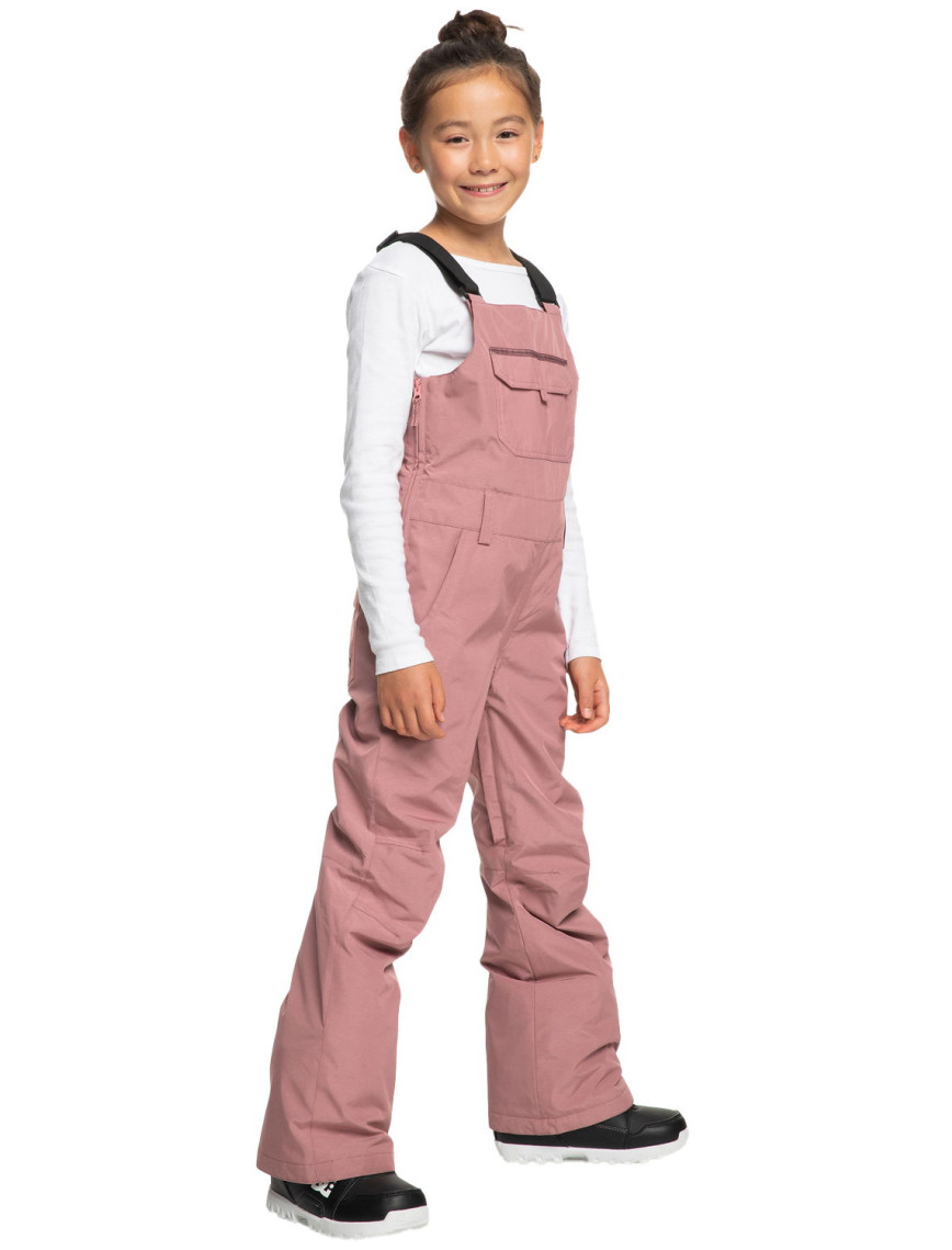 Roxy Non Stop Bib Girl Kız Çocuk Pembe Snowboard Pantolonu Roxy Non Stop Bib Girl Kız Çocuk Pembe Snowboard Pantolonu