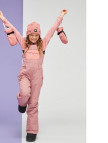 Roxy Non Stop Bib Girl Kız Çocuk Pembe Snowboard Pantolonu Roxy Non Stop Bib Girl Kız Çocuk Pembe Snowboard Pantolonu