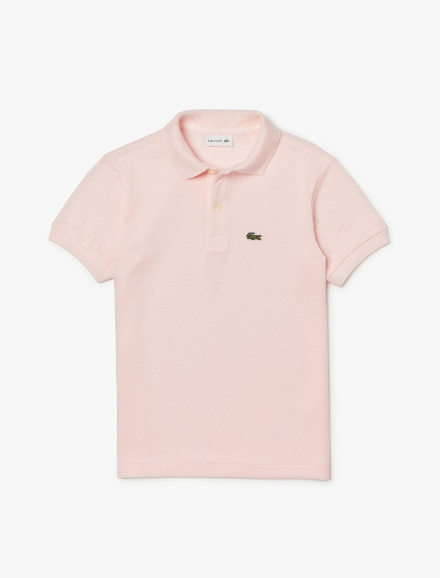 Lacoste Çocuk Regular Fit Açık Pembe Polo