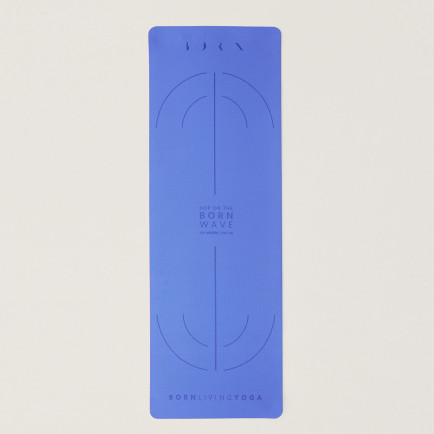 Born Mat Wave-6Mm Kadın Mavi Yoga Matı Born Mat Wave-6Mm Kadın Mavi Yoga Matı