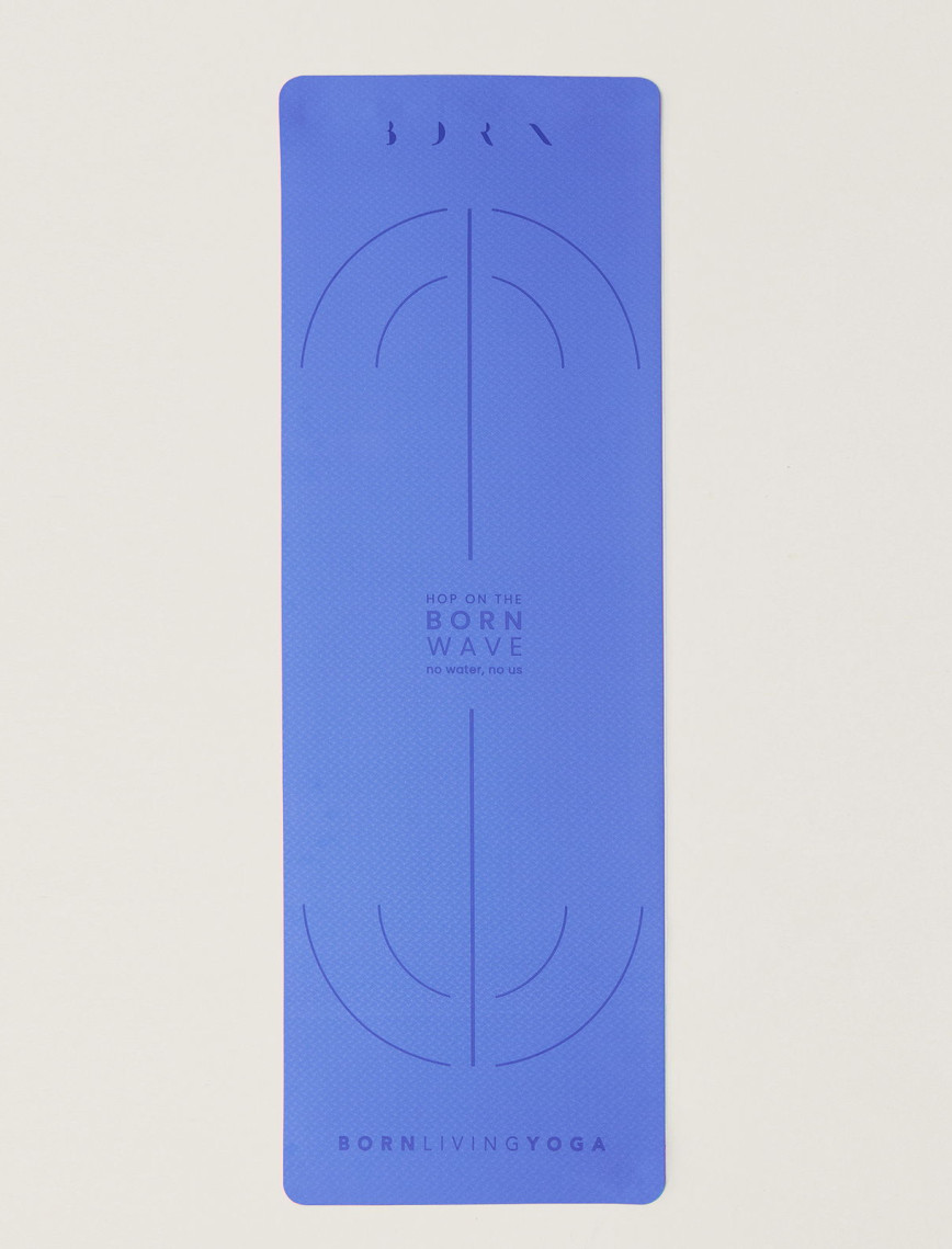 Born Mat Wave-6Mm Kadın Pembe Yoga Matı Born Mat Wave-6Mm Kadın Pembe Yoga Matı