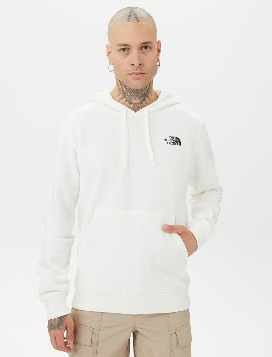 The North Face Seasonal Graphic Hoodie Erkek Beyaz Sweatshirt