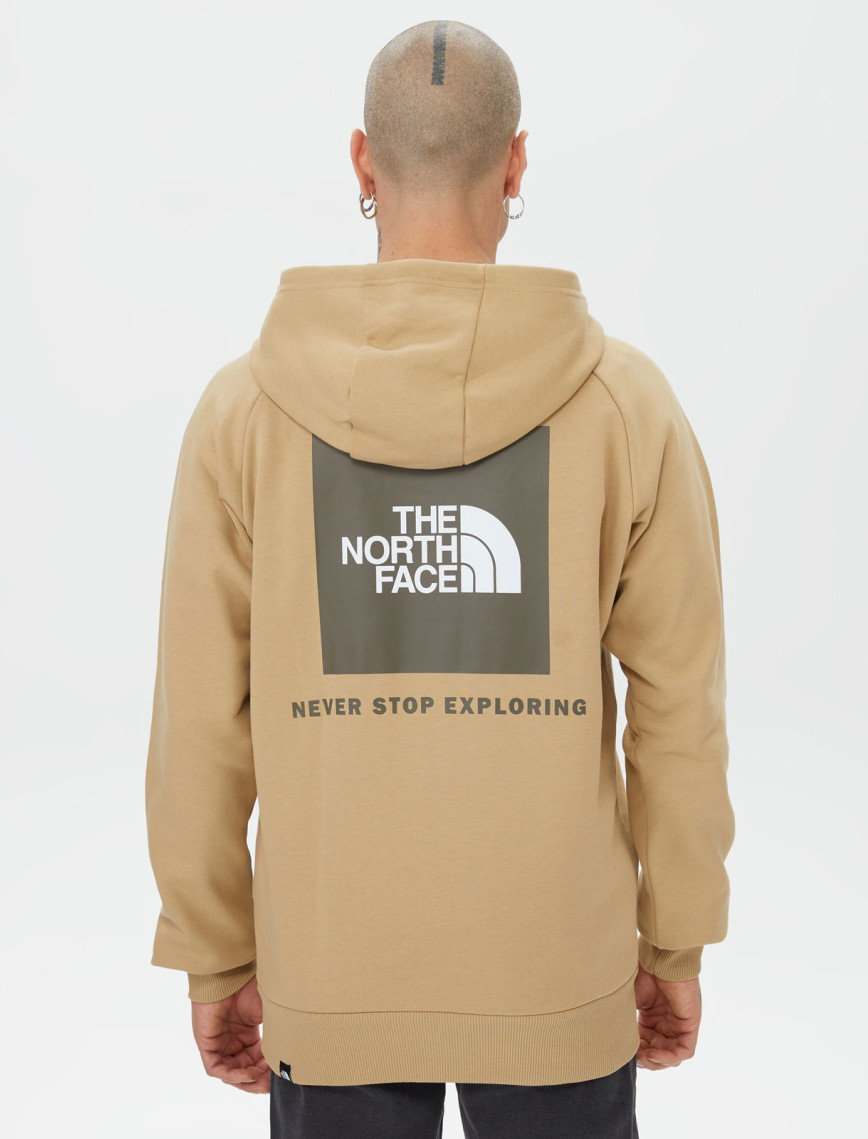 The North Face Raglan Redbox Hoodie Erkek Haki Sweatshirt The North Face Raglan Redbox Hoodie Erkek Haki Sweatshirt