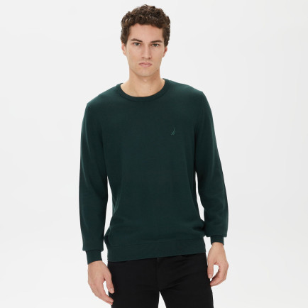 Nautica Erkek Yeşil Standart Fit Triko Nautica Erkek Yeşil Standart Fit Triko