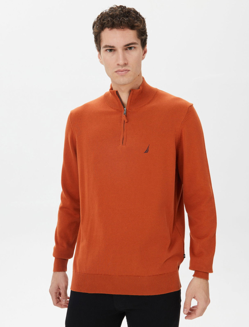 Nautica Erkek Kahverengi Regular Fit Triko Nautica Erkek Kahverengi Regular Fit Triko