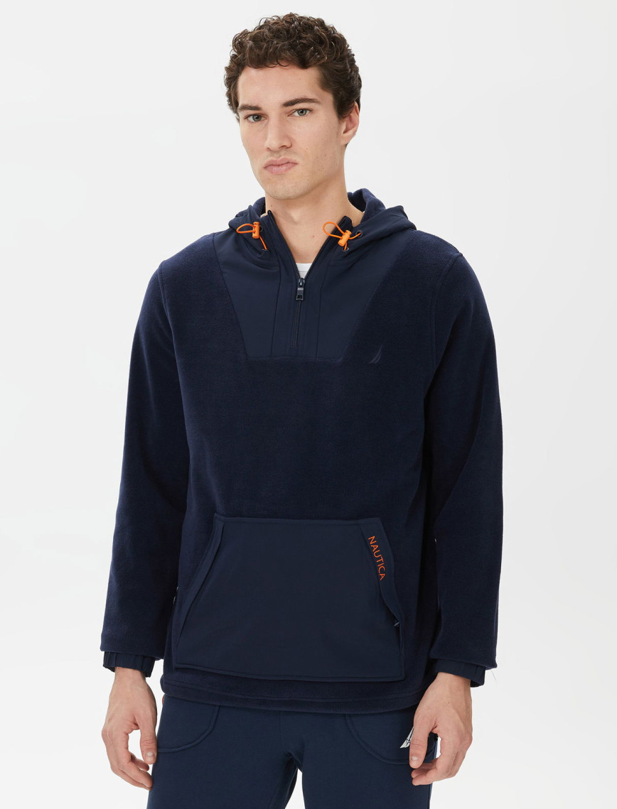 Nautica Erkek Gri Standart Fit Kapüşonlu Sweatshirt Nautica Erkek Gri Standart Fit Kapüşonlu Sweatshirt