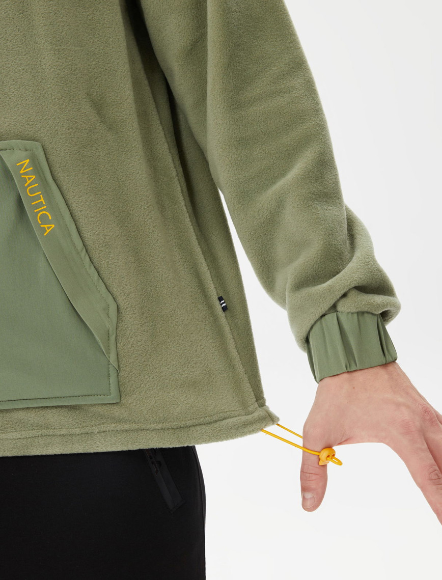 Nautica Erkek Yeşil Standart Fit Kapüşonlu Sweatshirt Nautica Erkek Yeşil Standart Fit Kapüşonlu Sweatshirt