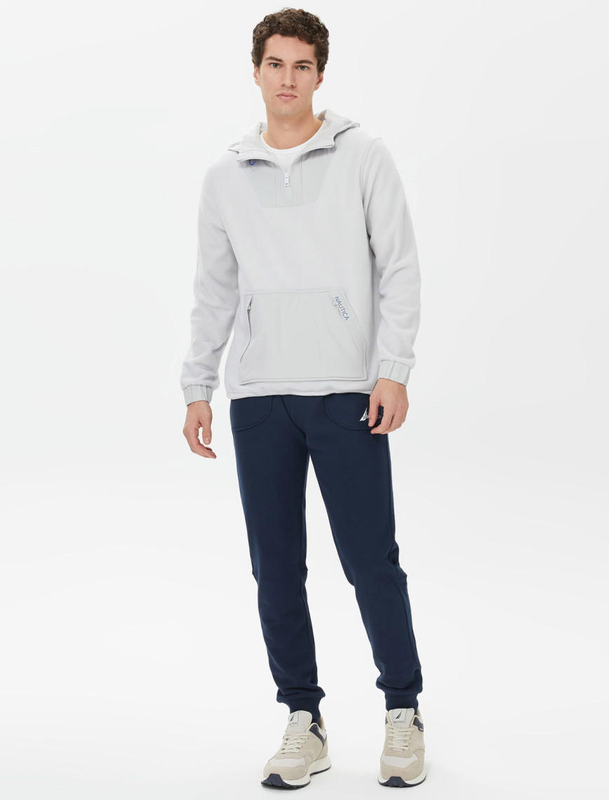 Nautica Erkek Gri Standart Fit Kapüşonlu Sweatshirt Nautica Erkek Gri Standart Fit Kapüşonlu Sweatshirt