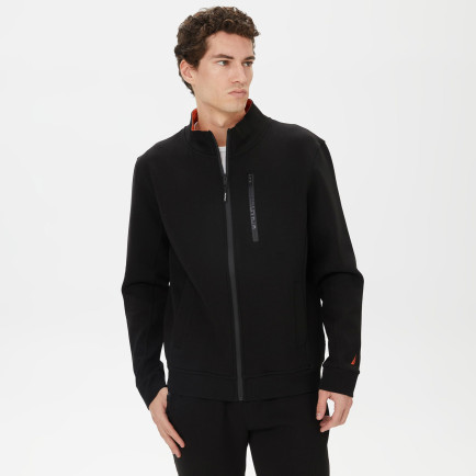 Nautica Erkek Siyah Standart Fit Dik Yakalı Sweatshirt Nautica Erkek Siyah Standart Fit Dik Yakalı Sweatshirt