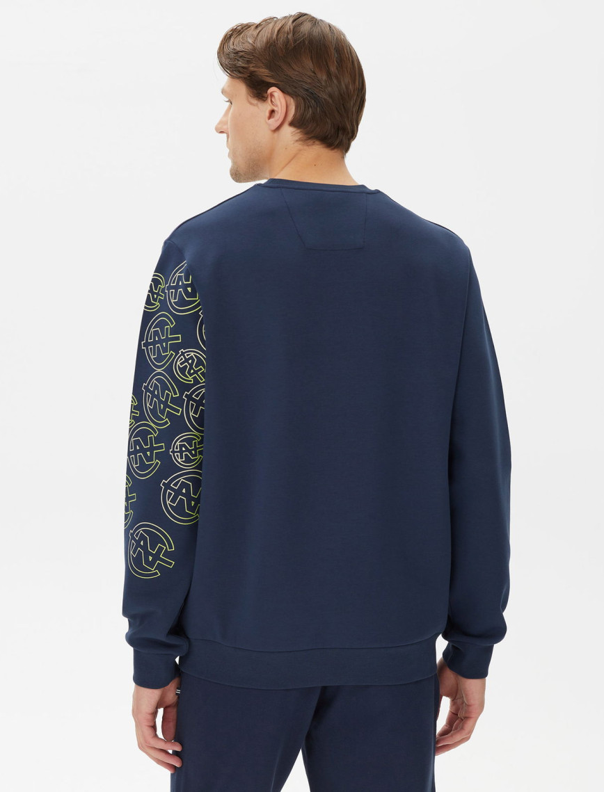 Nautica Erkek Lacivert Standart Fit Sweatshirt Nautica Erkek Lacivert Standart Fit Sweatshirt