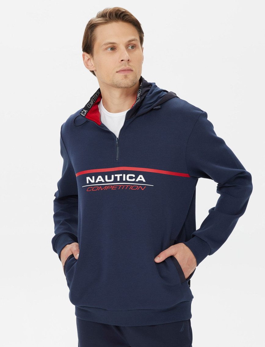 Nautica Erkek Lacivert Standart Fit Sweatshirt Nautica Erkek Lacivert Standart Fit Sweatshirt