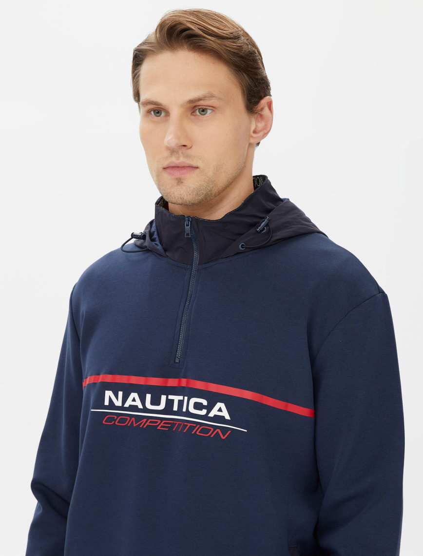 Nautica Erkek Lacivert Standart Fit Sweatshirt Nautica Erkek Lacivert Standart Fit Sweatshirt