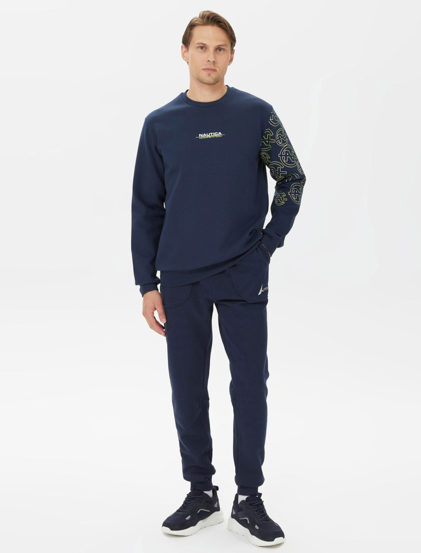 Nautica Erkek Lacivert Standart Fit Sweatshirt Nautica Erkek Lacivert Standart Fit Sweatshirt