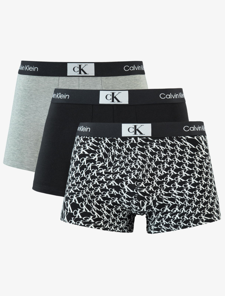 Calvin Klein Trunk 3'lü Erkek Siyah Boxer Calvin Klein Trunk 3'lü Erkek Siyah Boxer