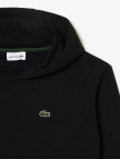 Lacoste Classic Çocuk Siyah Hoodie Lacoste Classic Çocuk Siyah Hoodie