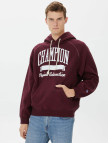Champion Hooded Erkek Kırmızı Sweatshirt Champion Hooded Erkek Kırmızı Sweatshirt