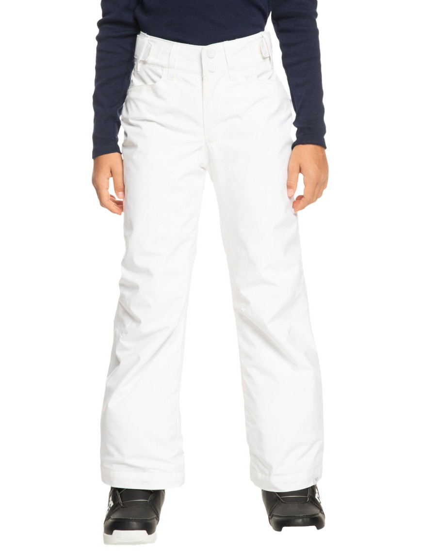 Roxy Backyard Pt Kız Çocuk Beyaz Snowboard Pantolonu Roxy Backyard Pt Kız Çocuk Beyaz Snowboard Pantolonu
