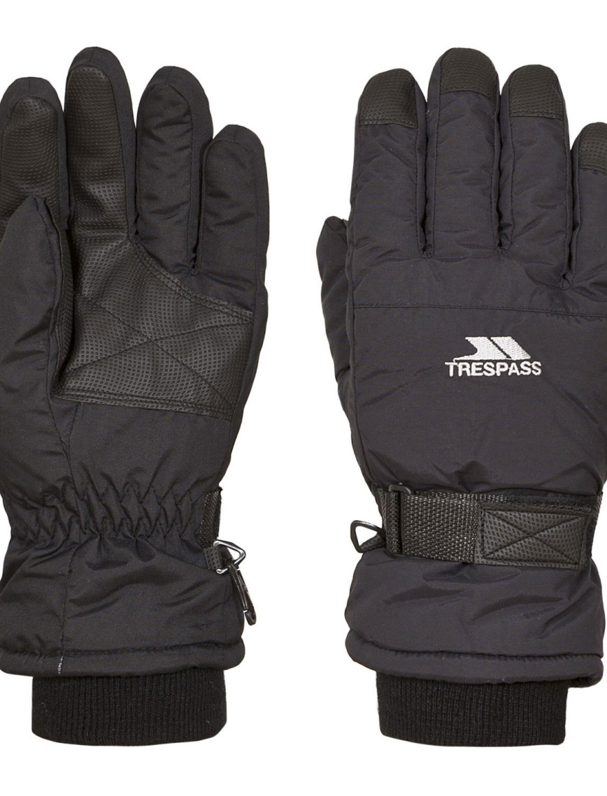 Trespass Gohan II - Unisex Glove Unisex Siyah Eldiven Trespass Gohan II - Unisex Glove Unisex Siyah Eldiven