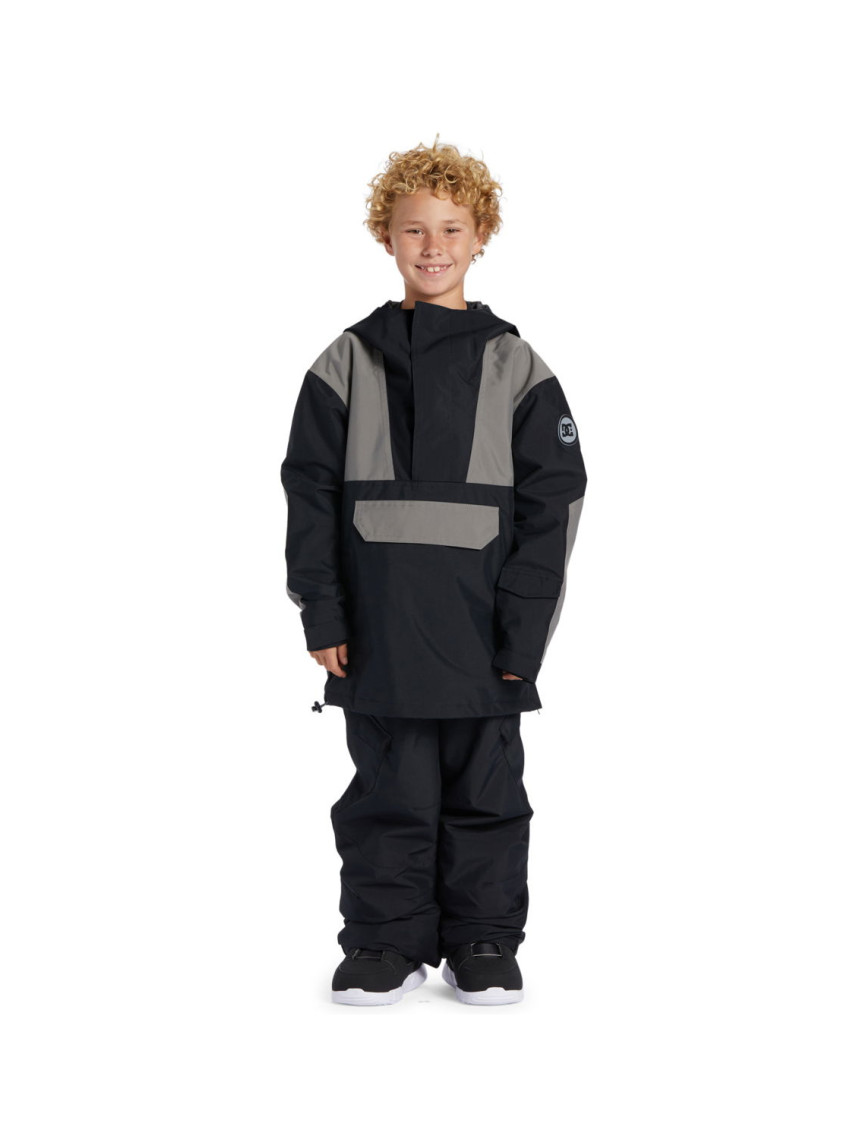 Dc-43 Youth Anorak Erkek Çocuk Siyah Snowboard Ceketi Dc-43 Youth Anorak Erkek Çocuk Siyah Snowboard Ceketi