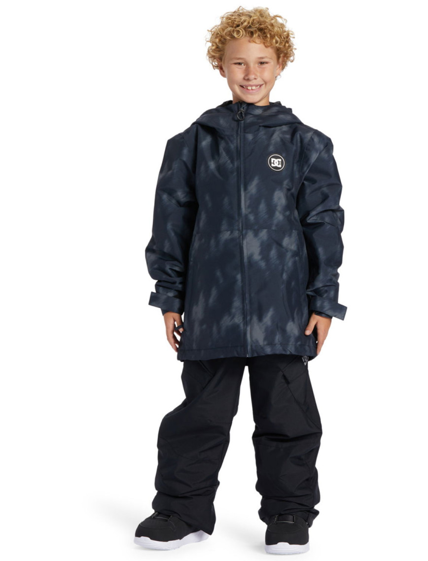 Dc Basis Print Youth Erkek Çocuk Siyah Snowboard Ceketi Dc Basis Print Youth Erkek Çocuk Siyah Snowboard Ceketi