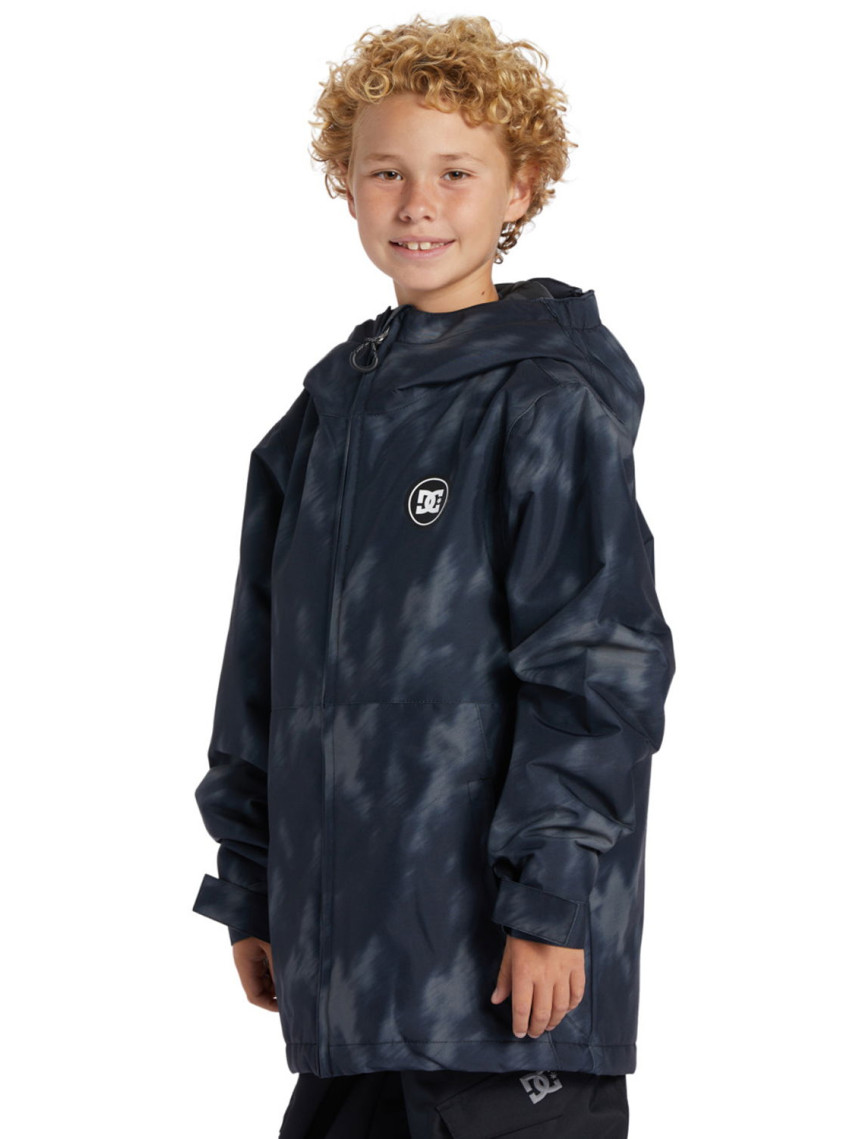 Dc Basis Print Youth Erkek Çocuk Siyah Snowboard Ceketi Dc Basis Print Youth Erkek Çocuk Siyah Snowboard Ceketi