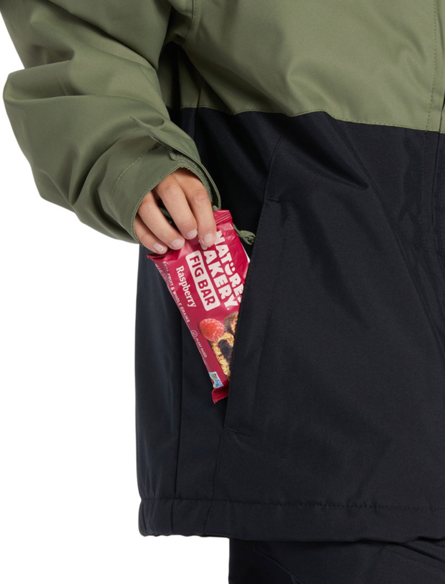 Dc Basis Youth Erkek Çocuk Yeşil Snowboard Ceketi Dc Basis Youth Erkek Çocuk Yeşil Snowboard Ceketi