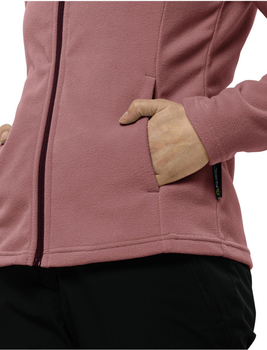 Jack Wolfskin Taunus Fz Kadın Pembe Polar Ceket Jack Wolfskin Taunus Fz Kadın Pembe Polar Ceket