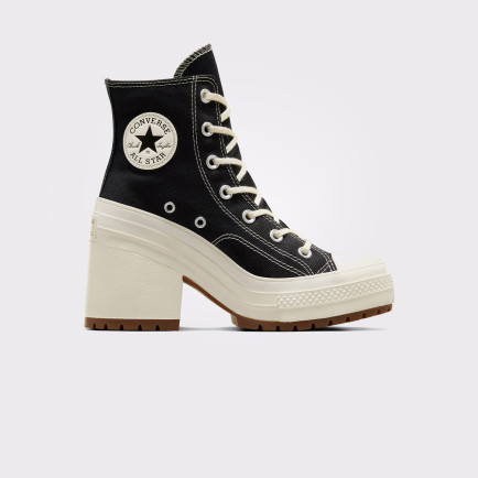 Converse Chuck 70 De Luxe Heel Unisex Siyah/Krem Sneaker