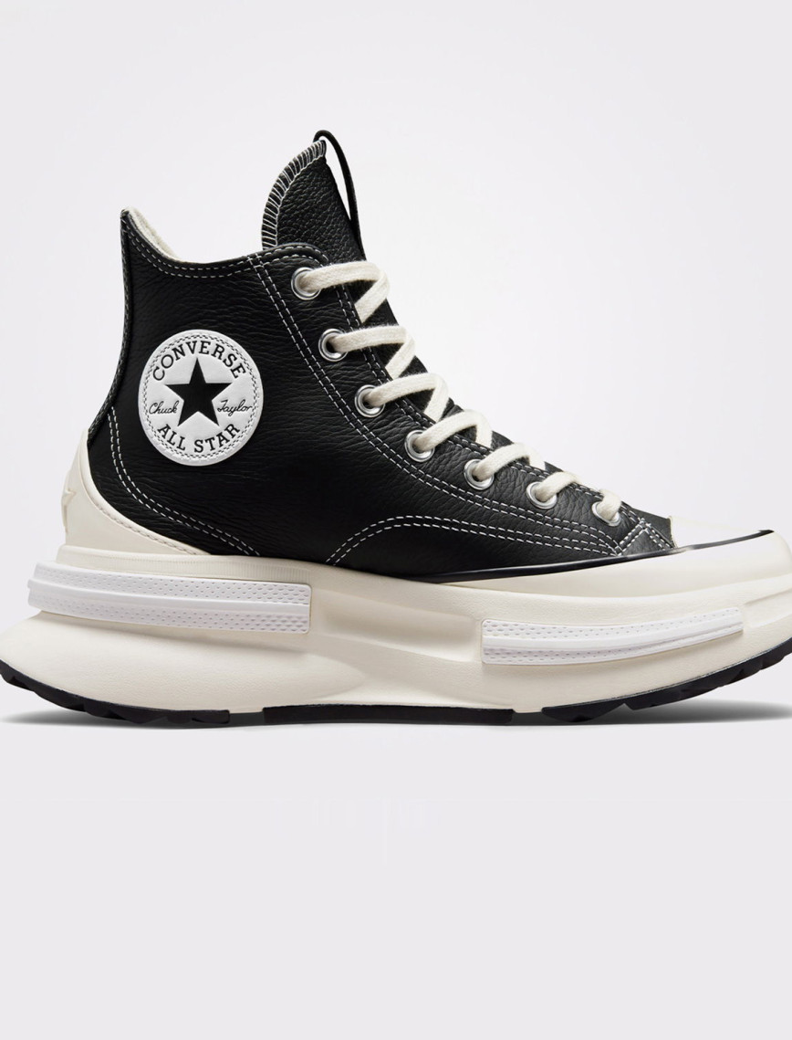 Converse Run Star Legacy Cx Foundational Unisex Siyah Deri Platform Sneaker Converse Run Star Legacy Cx Foundational Unisex Siyah Deri Platform Sneaker