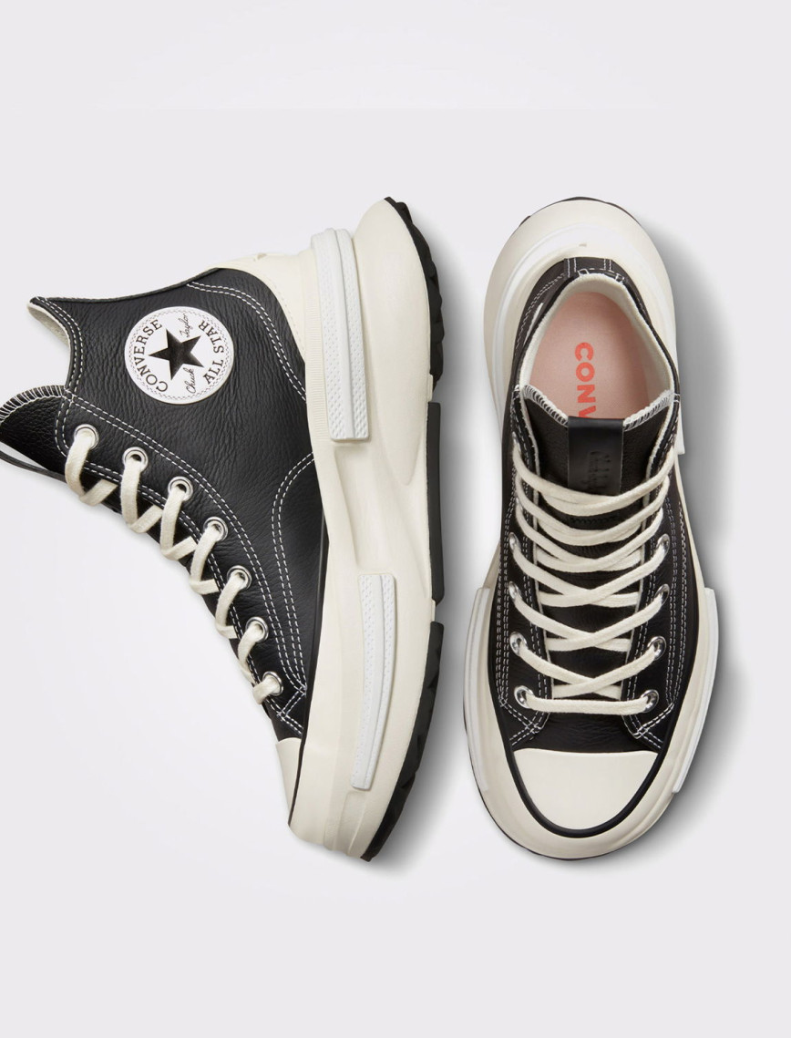 Converse Run Star Legacy Cx Foundational Unisex Siyah Deri Platform Sneaker Converse Run Star Legacy Cx Foundational Unisex Siyah Deri Platform Sneaker