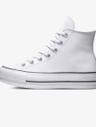 Converse Chuck Taylor All Star Leather Platform Unisex Beyaz Sneaker Converse Chuck Taylor All Star Leather Platform Unisex Beyaz Sneaker