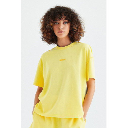 Rockupy Kadın Lilith Sarı Tişört Rockupy Kadın Lilith Sarı Tişört