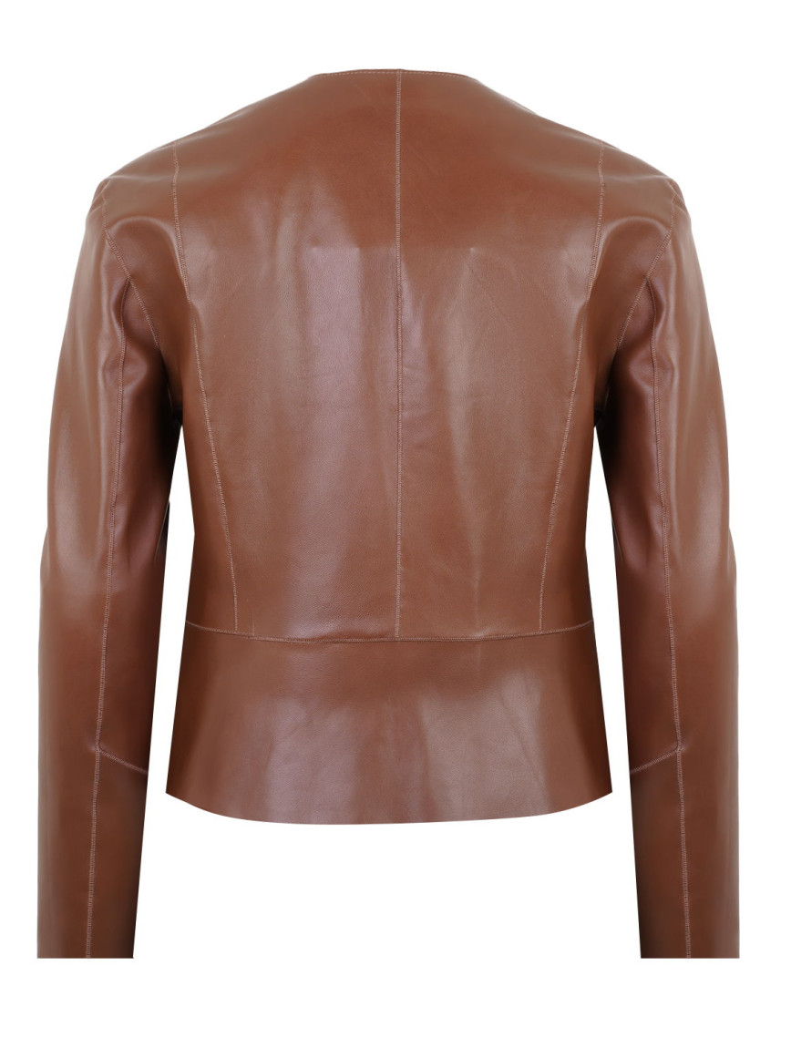 Cambree Taba Kadın Deri Ceket Cambree Taba Kadın Deri Ceket