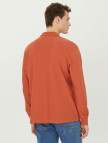 Nautica Erkek Turuncu Classic Fit Uzun Kollu Polo Nautica Erkek Turuncu Classic Fit Uzun Kollu Polo