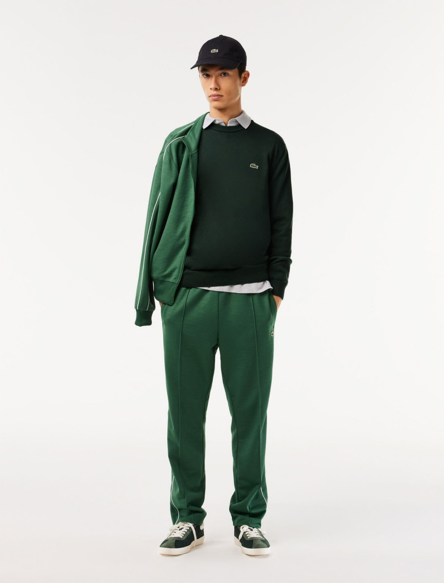 Lacoste Erkek Regular Fit Bisiklet Yaka Organik Pamuk Koyu Yeşil Kazak Lacoste Erkek Regular Fit Bisiklet Yaka Organik Pamuk Koyu Yeşil Kazak