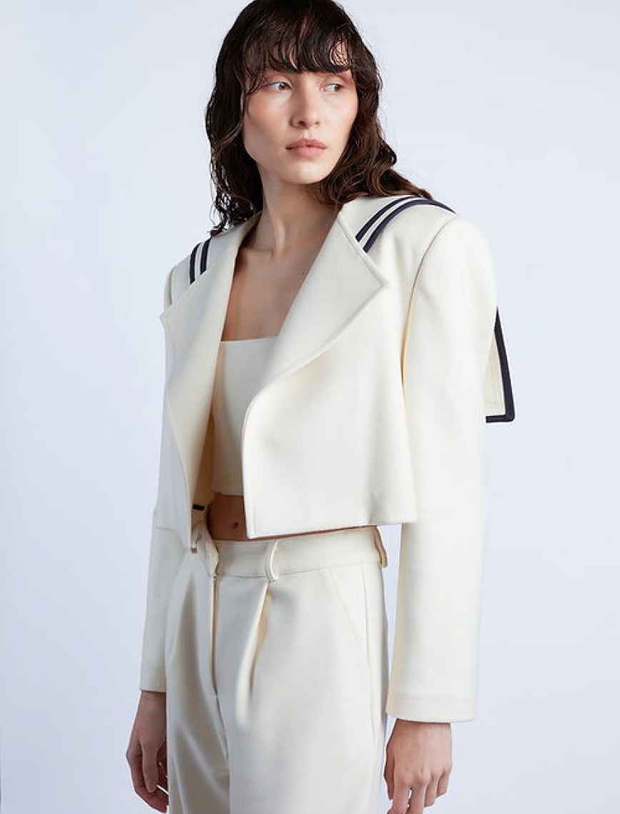 Wabi Sabi Kadın Ekru Kaşmir Sail Ceket Wabi Sabi Kadın Ekru Kaşmir Sail Ceket