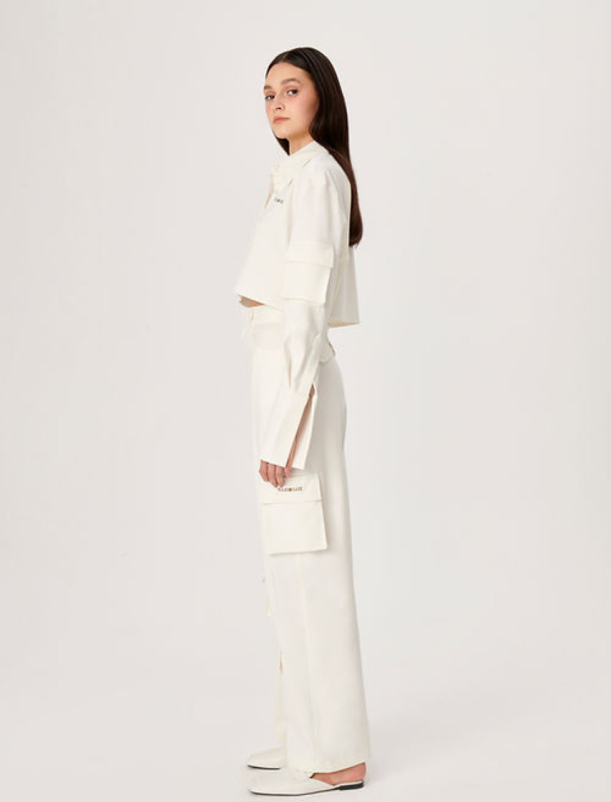 Wabi Sabi Kadın Ekru Vento Pantolon Wabi Sabi Kadın Ekru Vento Pantolon