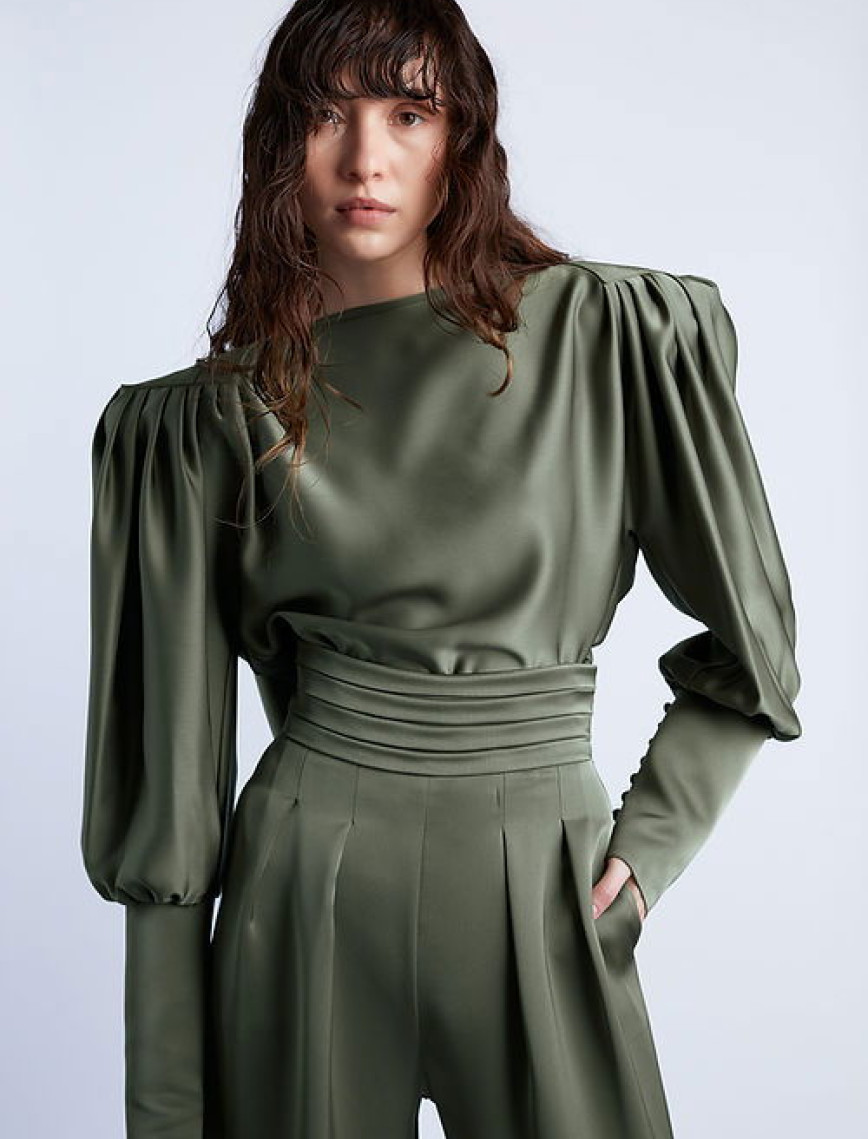 Wabi Sabi Kadın Haki MBÇ Pantolon Wabi Sabi Kadın Haki MBÇ Pantolon