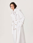Wabi Sabi Kadın Beyaz Vento Trençkot Wabi Sabi Kadın Beyaz Vento Trençkot